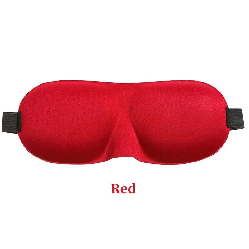 3D Sleep Mask Eyepatch Natural Block Out Light Eyeshade Cover Shade Eye Patch Women Men Soft Portable Blindfold Travel Eye Mask