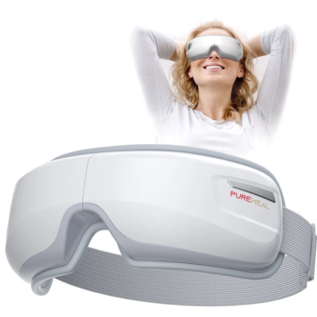 Heated Eye Massager with Air Compression, FSA HSA Eligible, Birthday Gifts Eye Mask for Relax, Reduce Strain
