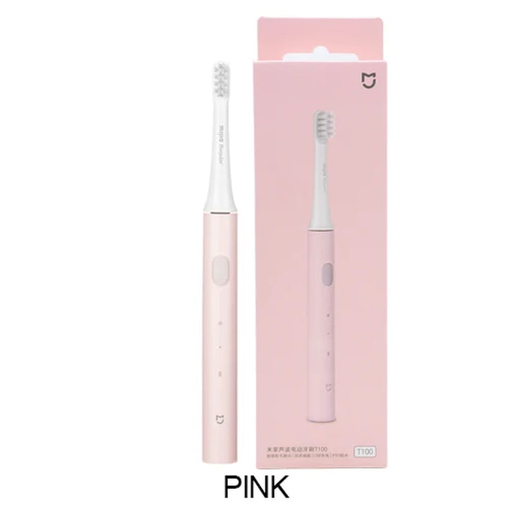 Mijia T100 Sonic Electric Toothbrush Mi Smart Tooth Brush Colorful USB Rechargeable IPX7 Waterproof for Toothbrushes Head