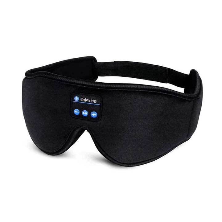 3D Bluetooth Sleeping Headphones Eye Mask Music Play Headband Headset Soft Elastic Comfortable Music Earphones Eye Mask Travel