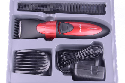 Professional Waterproof Hair Clipper | Ultra-Quiet Titanium Electric Trimmer