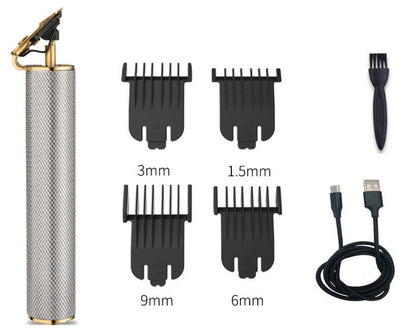 Longfeng Professional Cordless Hair Clipper | Titanium Ceramic Zero Gapped Trimmer