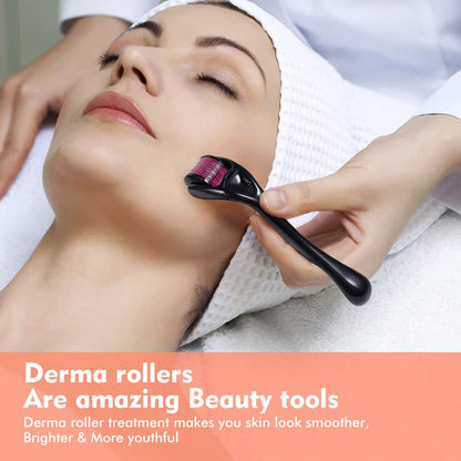 Professional Microneedle Derma Roller | Anti-Aging & Acne Scar Repair Beauty Tool
