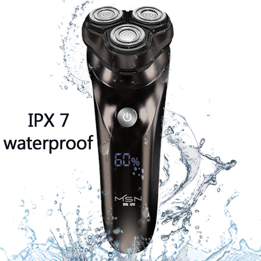 Maison MSN IPX7 Waterproof Beard Trimmer | Rechargeable Men's Cordless Shaver QM3