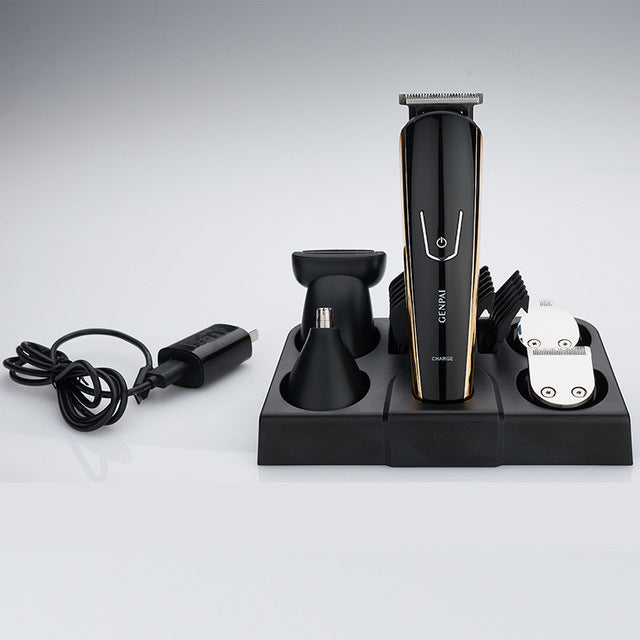 2-in-1 USB Rechargeable Men's Hair Trimmer | Cordless Electric Beard Shaver & Clipper