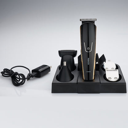 2-in-1 USB Rechargeable Men's Hair Trimmer | Cordless Electric Beard Shaver & Clipper
