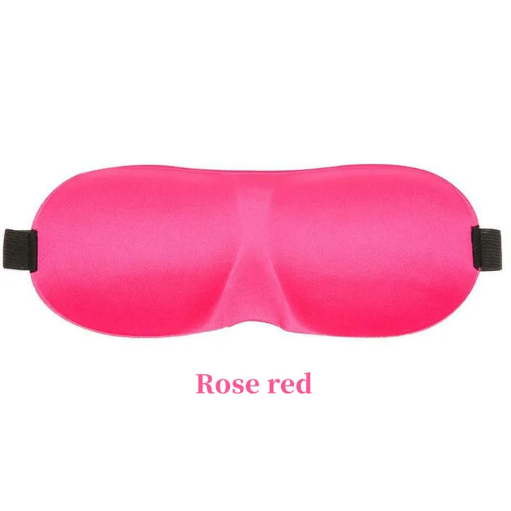 3D Sleep Mask Eyepatch Natural Block Out Light Eyeshade Cover Shade Eye Patch Women Men Soft Portable Blindfold Travel Eye Mask