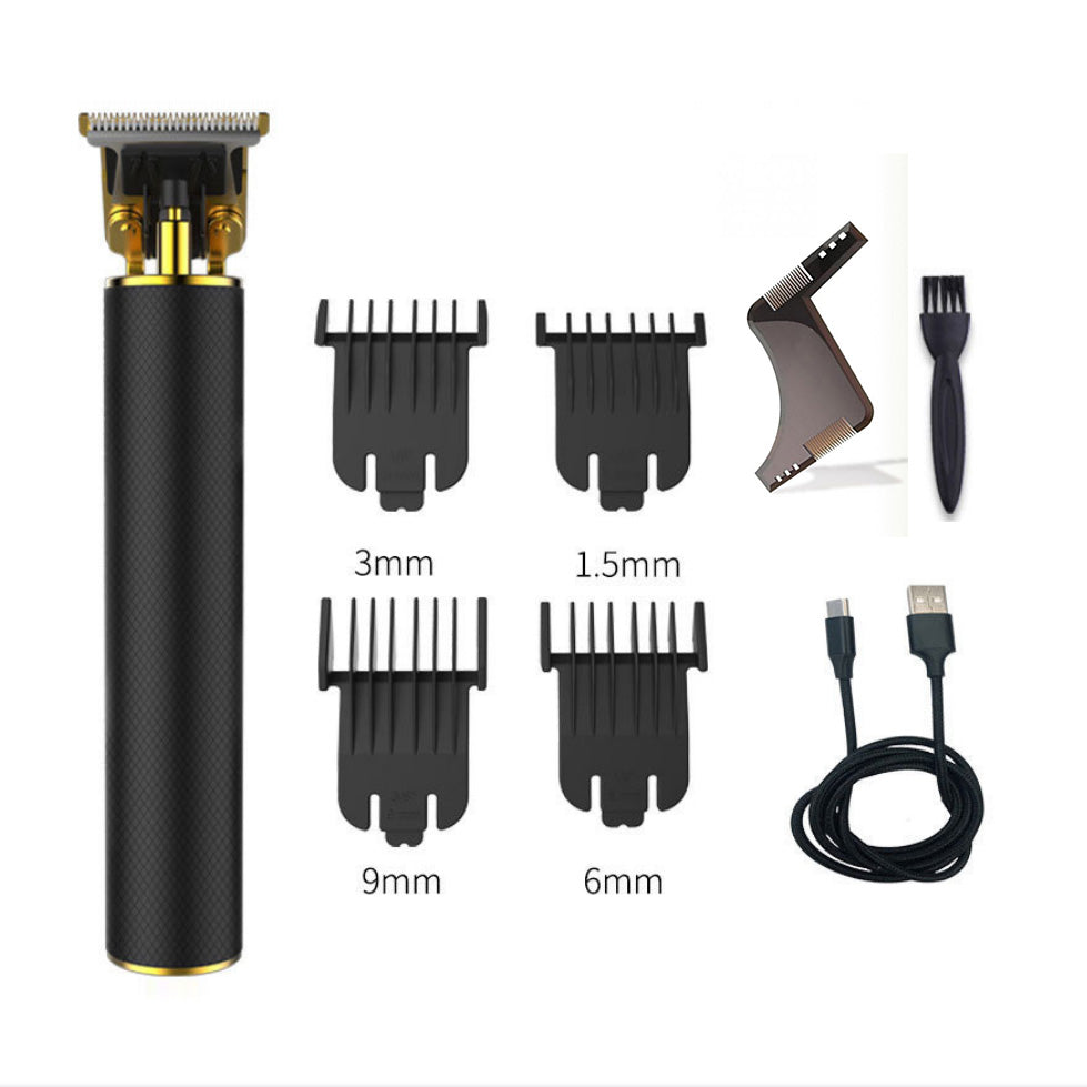 Longfeng Professional Cordless Hair Clipper | Titanium Ceramic Zero Gapped Trimmer