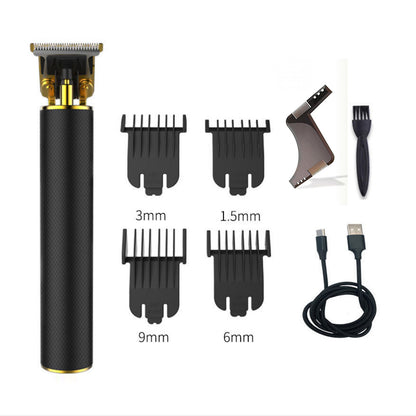 Longfeng Professional Cordless Hair Clipper | Titanium Ceramic Zero Gapped Trimmer