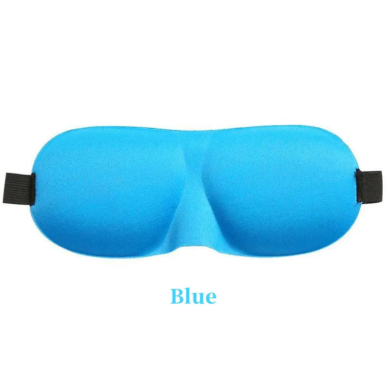3D Sleep Mask Eyepatch Natural Block Out Light Eyeshade Cover Shade Eye Patch Women Men Soft Portable Blindfold Travel Eye Mask