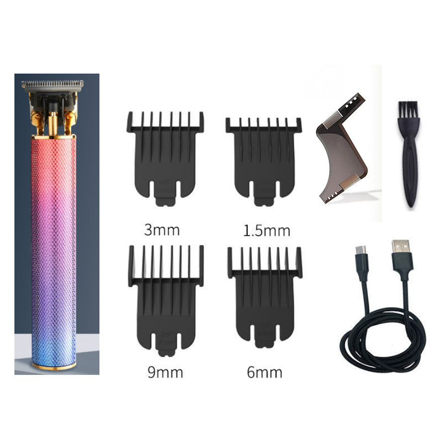 Longfeng Professional Cordless Hair Clipper | Titanium Ceramic Zero Gapped Trimmer