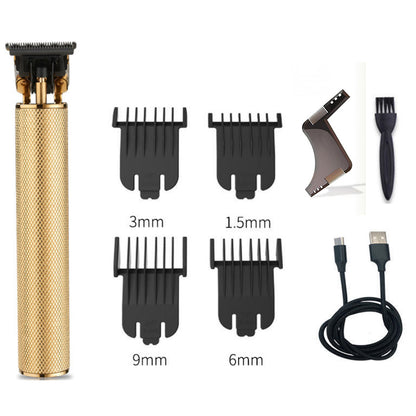 Longfeng Professional Cordless Hair Clipper | Titanium Ceramic Zero Gapped Trimmer