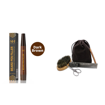 Men's Waterproof Beard & Hairline Filler Pen | Sweatproof Patchy Beard Concealer