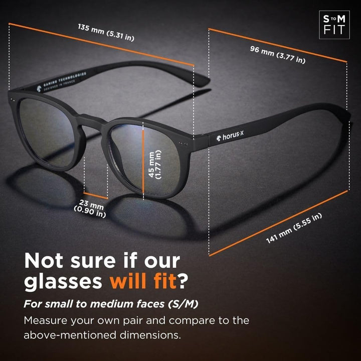 • round Blue Light Glasses Men and Women | Computer Glasses for Screens Anti-Fatigue & Eyestrain Relief
