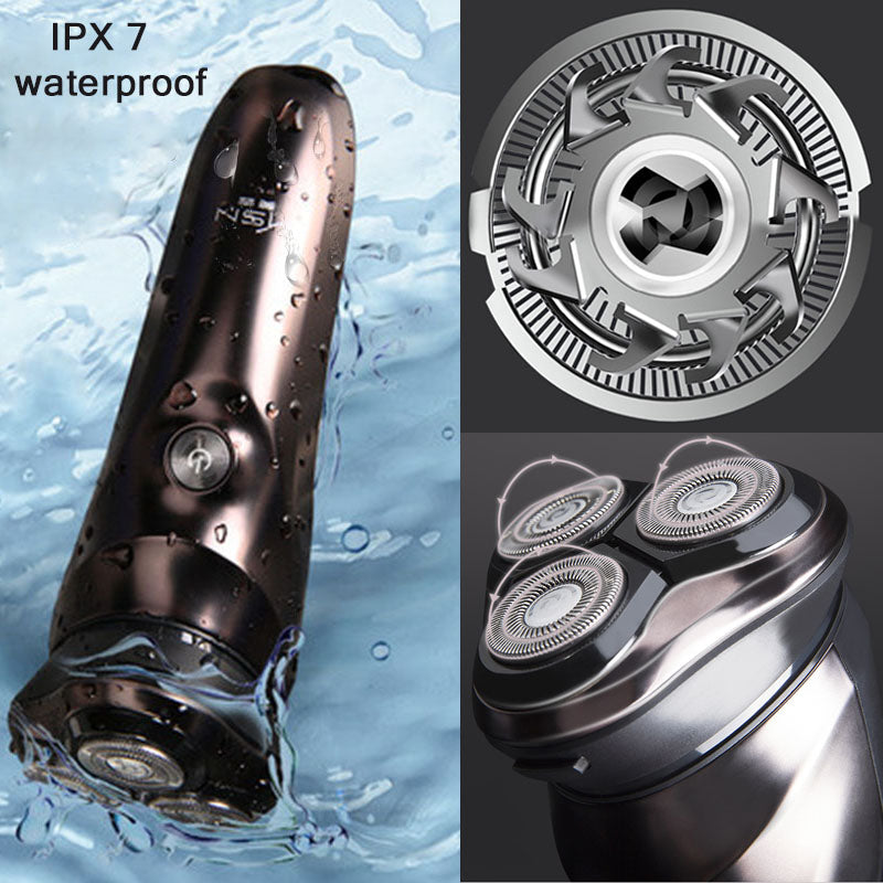 Maison MSN IPX7 Waterproof Beard Trimmer | Rechargeable Men's Cordless Shaver QM3