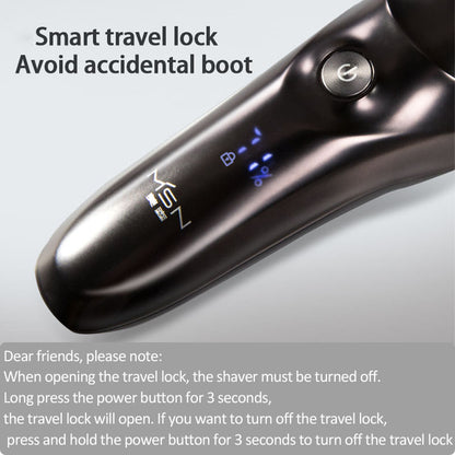 Maison MSN IPX7 Waterproof Beard Trimmer | Rechargeable Men's Cordless Shaver QM3