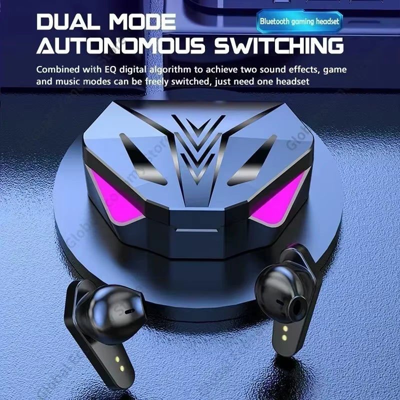 X15 TWS Gaming Earbuds Wireless Bluetooth 5.0 Earphones with Mic Bass Boosted 9D Stereo Sound Positioning Hifi Music Headset