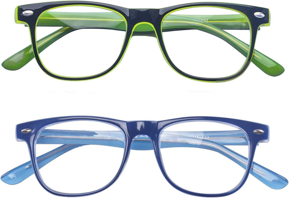 Blue Light Glasses for Kids Computer Blue Light Blocking Glasses for Boys and Gilrs Age 3-12 anti Eyestrain