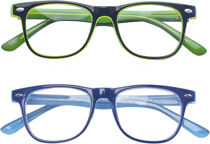 Blue Light Glasses for Kids Computer Blue Light Blocking Glasses for Boys and Gilrs Age 3-12 anti Eyestrain