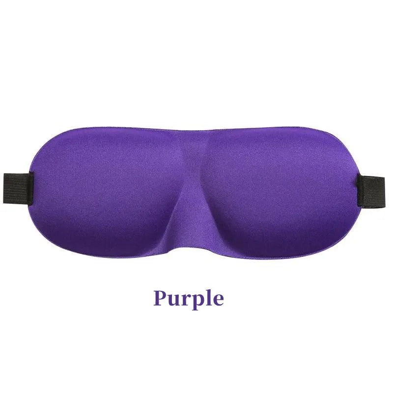 3D Sleep Mask Eyepatch Natural Block Out Light Eyeshade Cover Shade Eye Patch Women Men Soft Portable Blindfold Travel Eye Mask