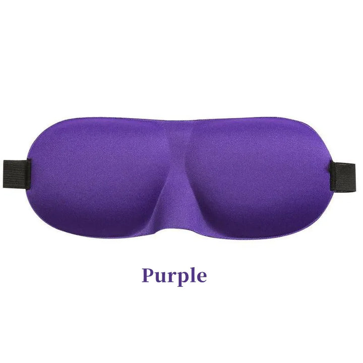 3D Sleep Mask Eyepatch Natural Block Out Light Eyeshade Cover Shade Eye Patch Women Men Soft Portable Blindfold Travel Eye Mask