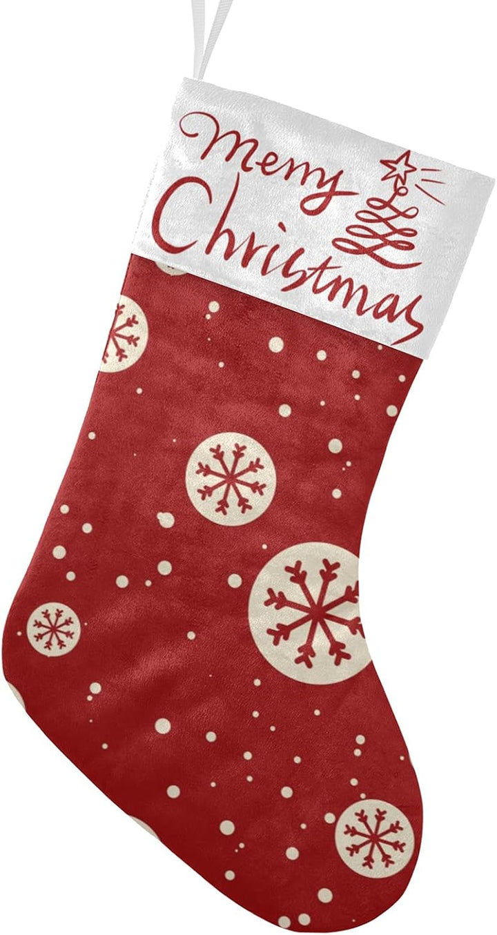 Personalized Christmas Stockings Large Xmas Stockings Decor Hanging Ornament Fireplace Xmas Tree Holiday Party Decoration (Option 10)