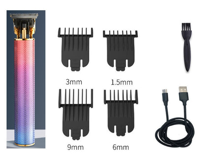 Longfeng Professional Cordless Hair Clipper | Titanium Ceramic Zero Gapped Trimmer