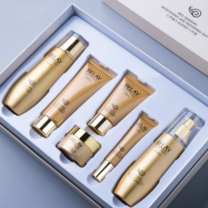 Premium 6-Piece Hyaluronic Acid Facial Care Set | Beauty Salon Skincare Kit