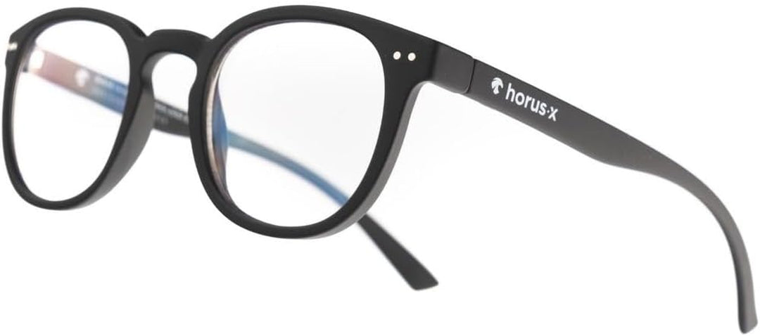 • round Blue Light Glasses Men and Women | Computer Glasses for Screens Anti-Fatigue & Eyestrain Relief