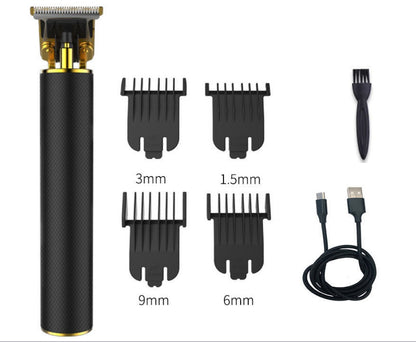 Longfeng Professional Cordless Hair Clipper | Titanium Ceramic Zero Gapped Trimmer