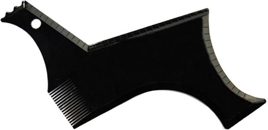 Ultimate Beard Styling Comb & Shaping Template | Professional Trimming Guide Tool