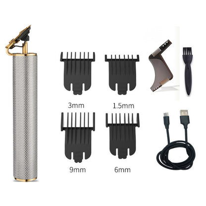 Longfeng Professional Cordless Hair Clipper | Titanium Ceramic Zero Gapped Trimmer