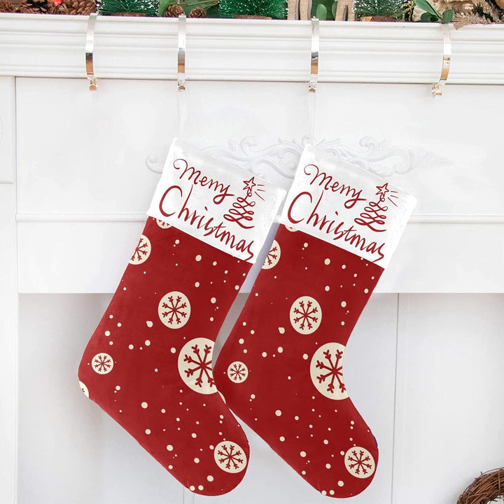 Personalized Christmas Stockings Large Xmas Stockings Decor Hanging Ornament Fireplace Xmas Tree Holiday Party Decoration (Option 10)