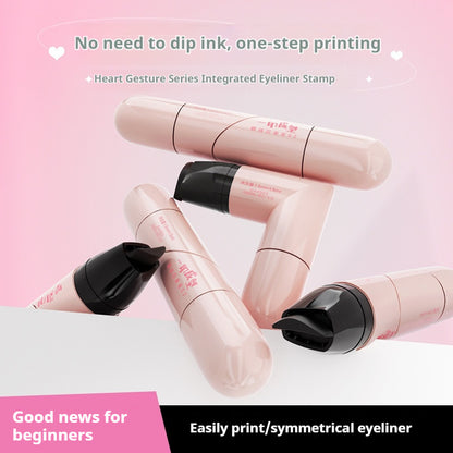 2-in-1 Waterproof Eyeliner Stamp Pen | Smudge-Proof Liquid Winged Eyeliner