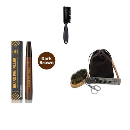 Men's Waterproof Beard & Hairline Filler Pen | Sweatproof Patchy Beard Concealer