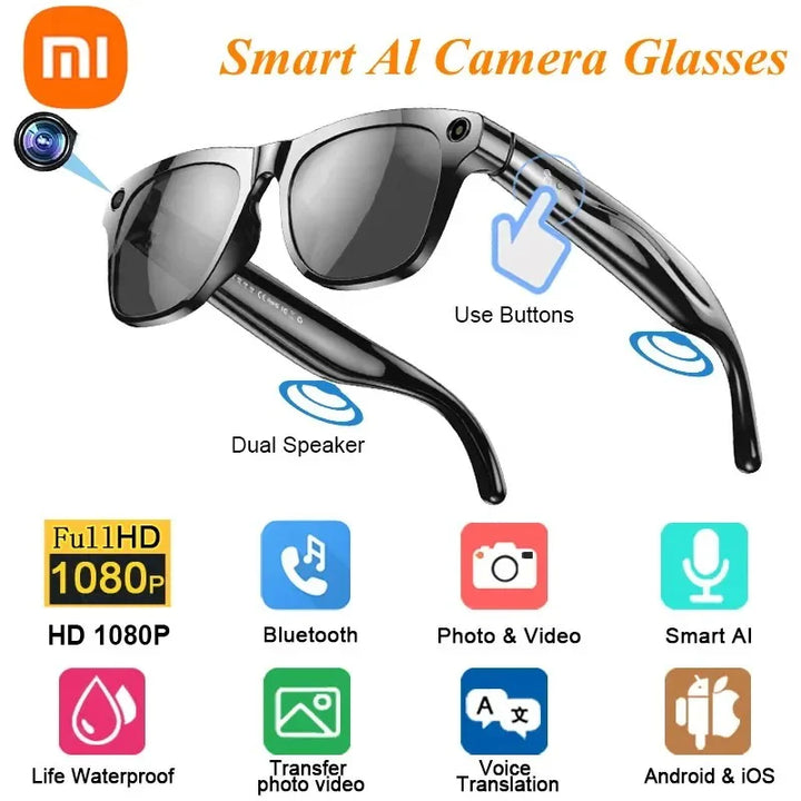 Xiaomi Smart Glasses with Camera and Bluetooth