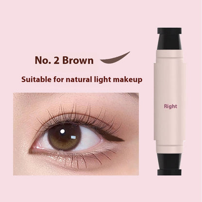 Double-Headed Winged Eyeliner Stamp Pen | Waterproof & Smudge-Proof Liquid Liner