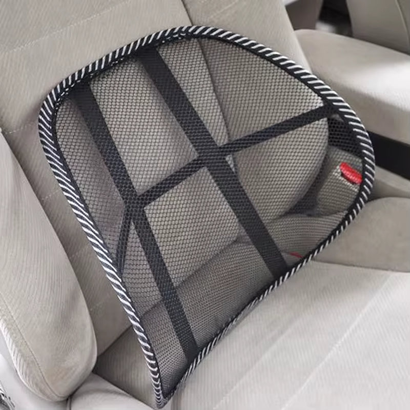Car Seat Chair Back Cushion Mesh Lumbar Back Brace Car Seat Chair Cushion Massage Back Cushion Pad Support Home Office