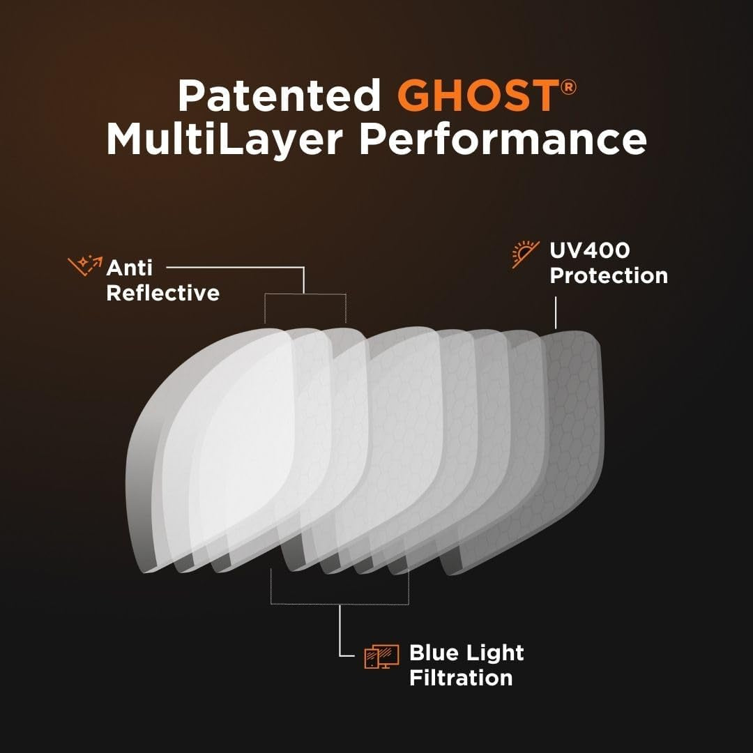 • round Blue Light Glasses Men and Women | Computer Glasses for Screens Anti-Fatigue & Eyestrain Relief