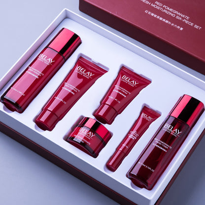 Premium 6-Piece Hyaluronic Acid Facial Care Set | Beauty Salon Skincare Kit