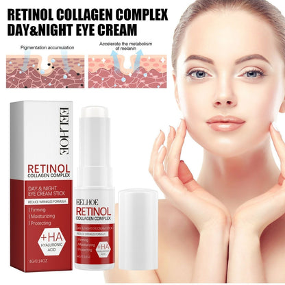 EELHOE retinol collagen complex day and night eye cream stick 4g