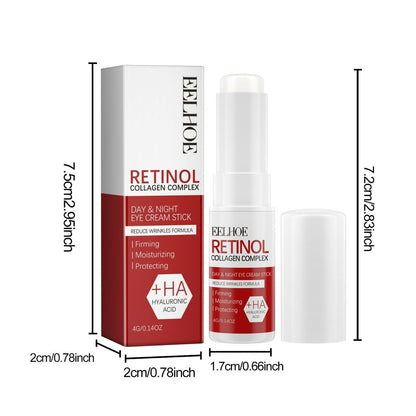 EELHOE retinol eye cream stick 4g product dimensions and packaging