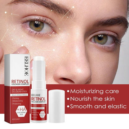 EELHOE retinol eye cream stick close-up product and packaging