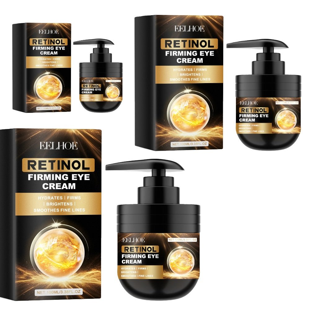 EELHOE 100 ml retinol firming eye cream bottle and carton for eye area skincare