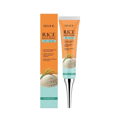 EELHOE Rice Eye Cream 20g tube and box on a white background