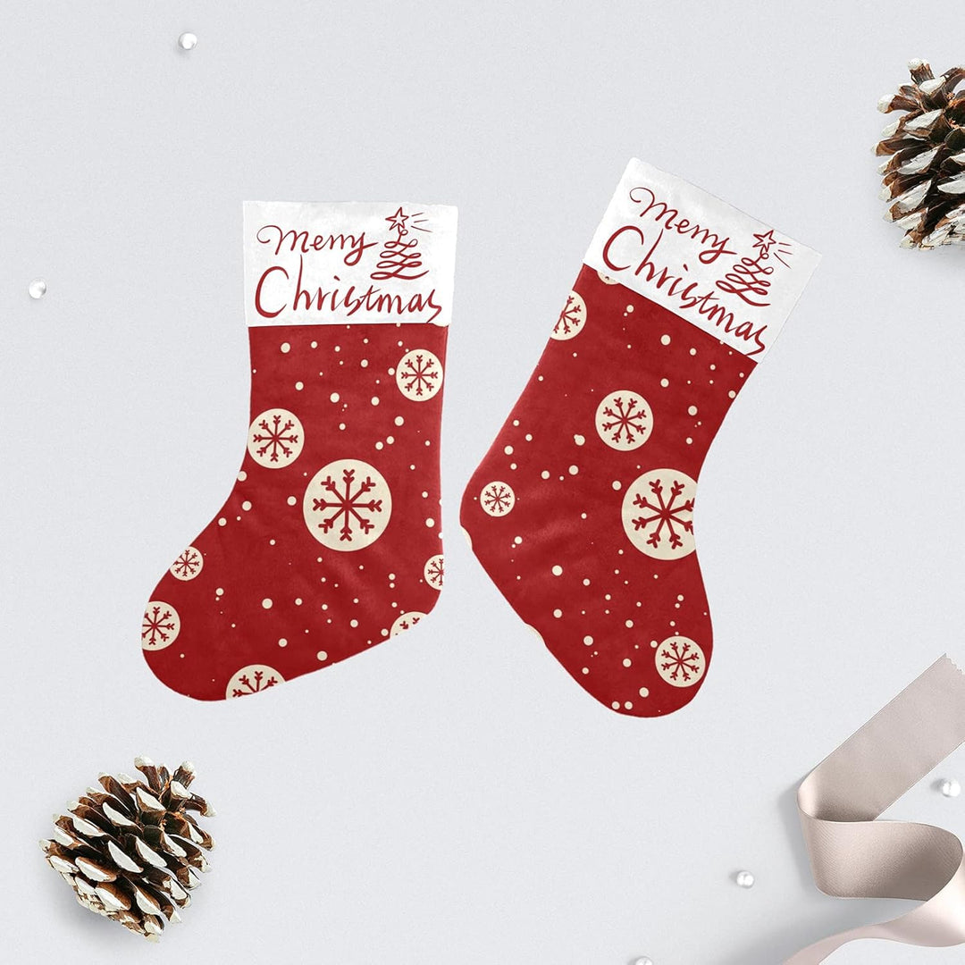 Personalized Christmas Stockings Large Xmas Stockings Decor Hanging Ornament Fireplace Xmas Tree Holiday Party Decoration (Option 10)