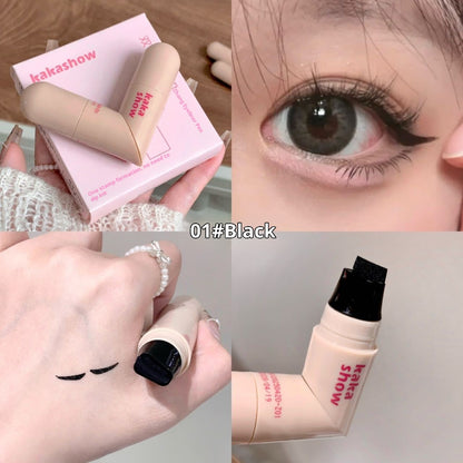 2-in-1 Waterproof Double-Ended Eyeliner | Long-Lasting Smudge-Proof Liquid Pen