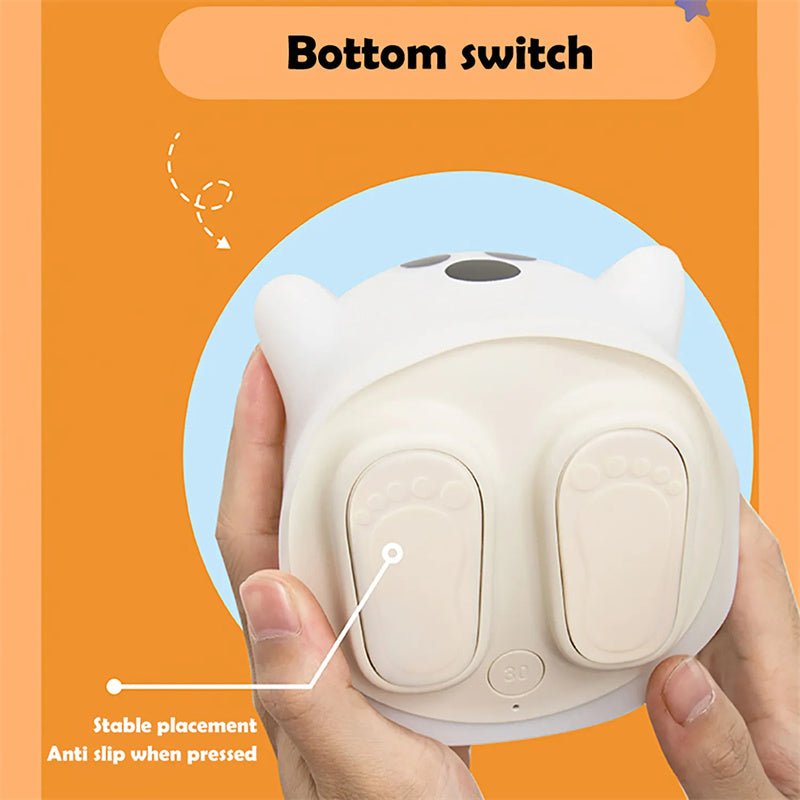 Compact Halloween ghost LED night light