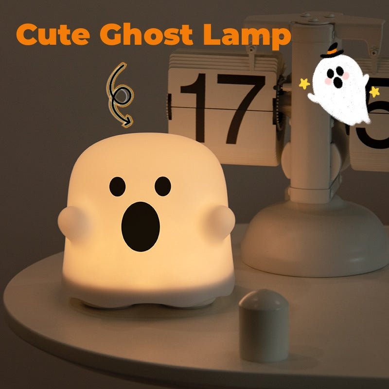 Halloween LED ghost lamp with stepless dimming