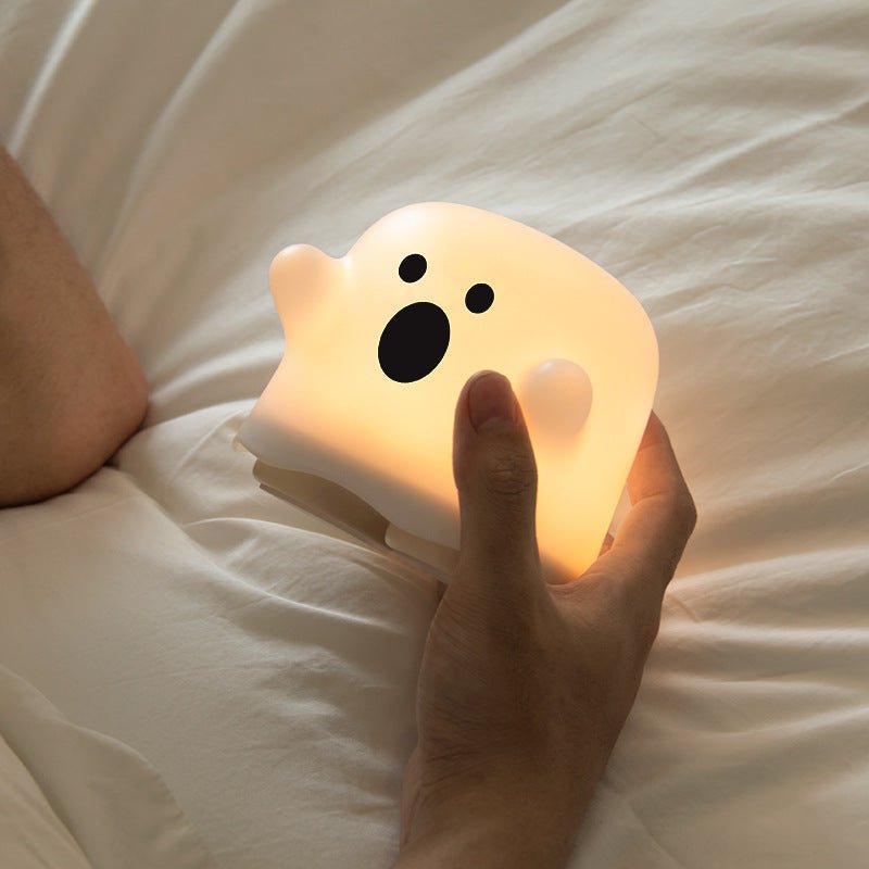 Halloween LED ghost lamp with stepless dimming